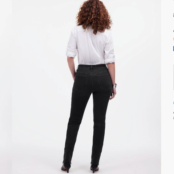 Madewell Petite Curvy Stovepipe Jean - Picture 3 of 9